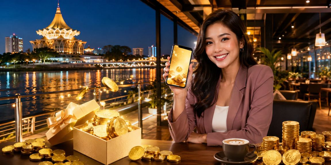 Pengguna Kuching mengakses platform kasino mudah alih hla360 dengan perlindungan data peribadi